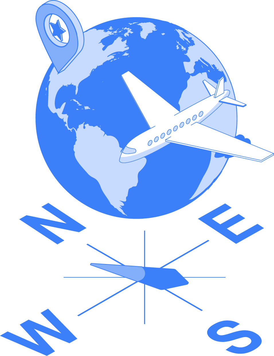 Travel compass